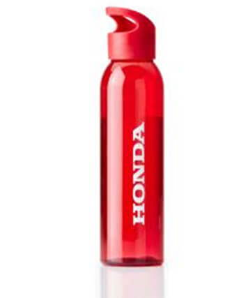 Steklenička Honda rdeča