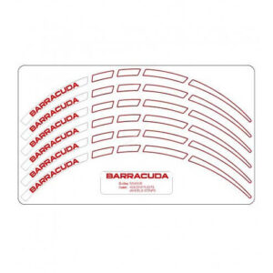 Barracuda nalepke za platišče