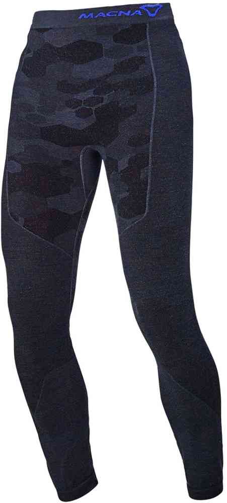 Macna motoristično perilo BASE hlače Črna/Siva L/XL