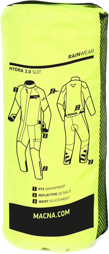 Macna dežni motoristični kombinezon HYDRA 3.0 L