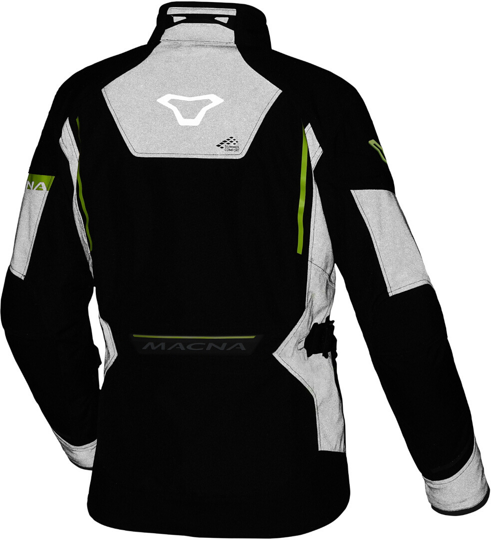 Macna ženska motoristična jakna MUNDIAL NightEye