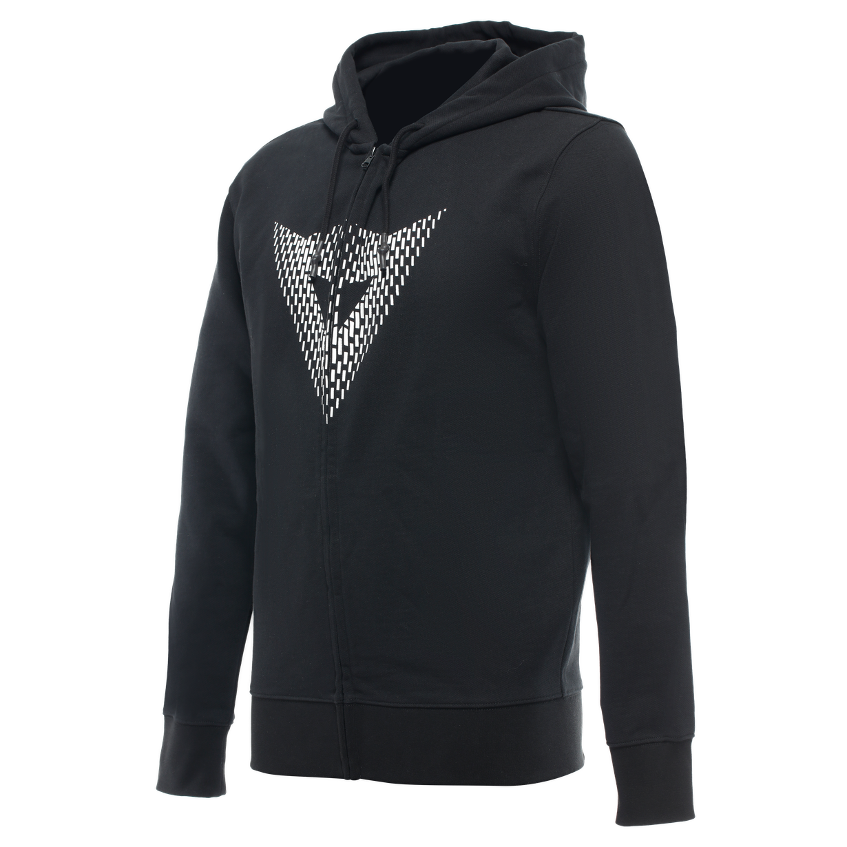 Dainese m. pulover Hoodie LOGO Črna/Bela 2XL