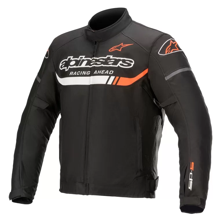 Alpinestars m. motoristična jakna T-SP S IGNITION WP Črna/Bela/Rdeča Fluo 4XL