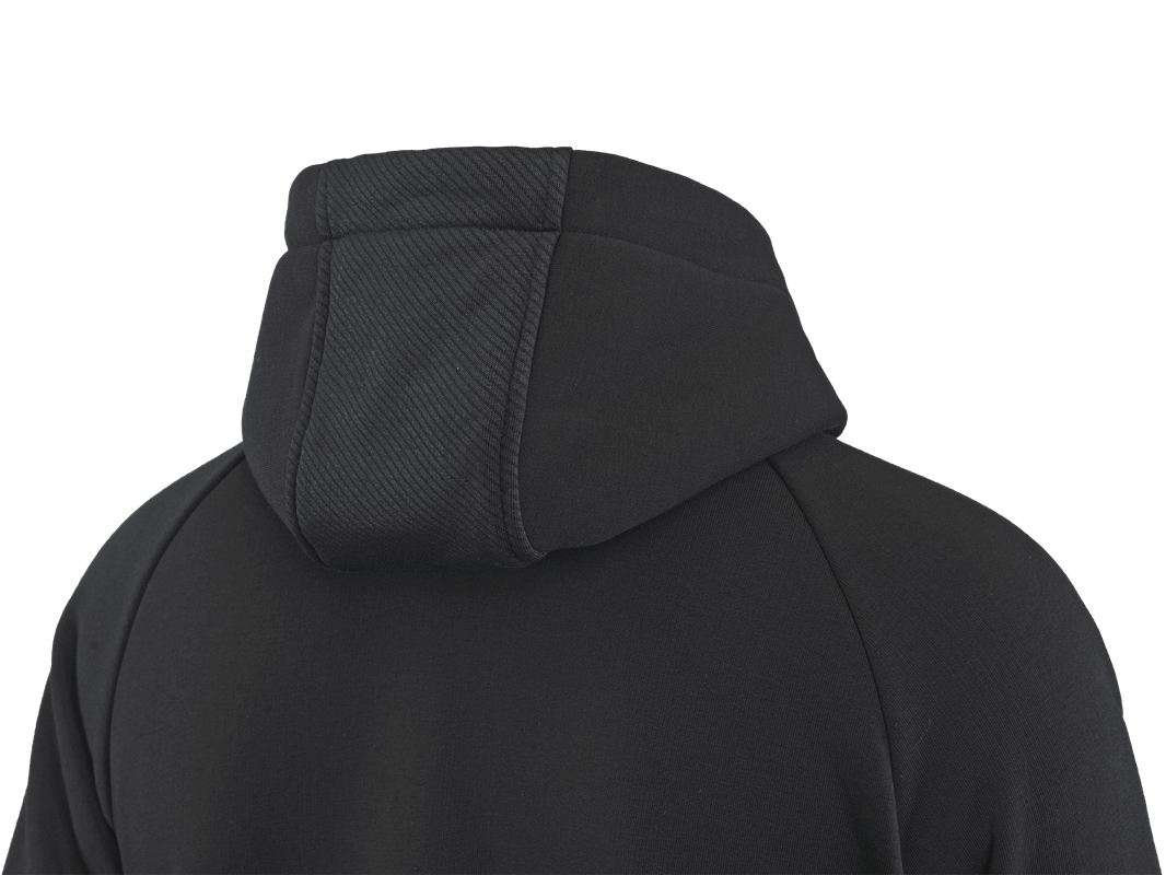 Akrapovič m. jopa CORPO s kapuco Črna 3XL