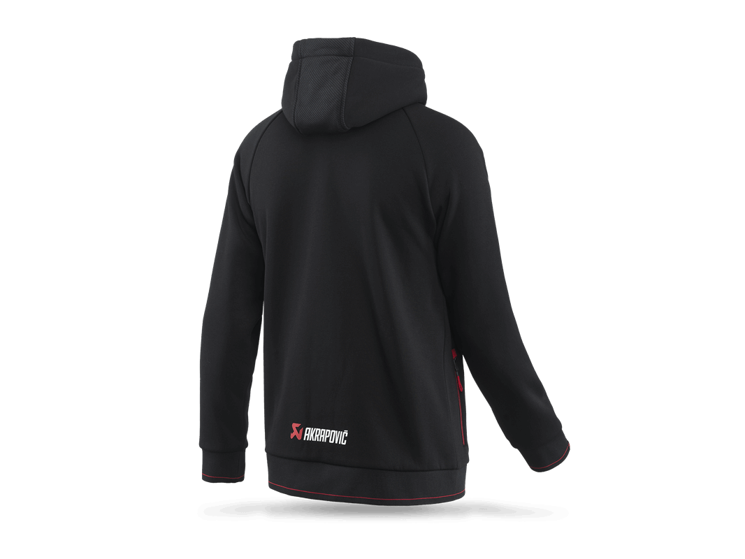 Akrapovič m. jopa CORPO s kapuco Črna 3XL