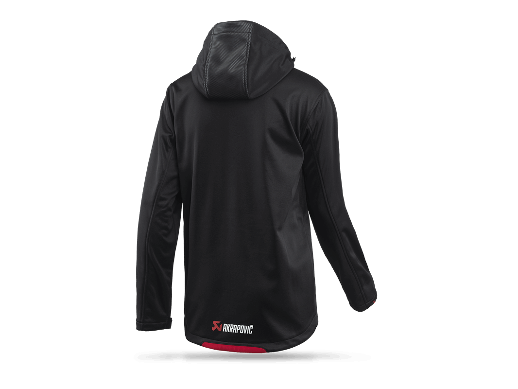 Akrapovič Softshell jakna CORPO s kapuco