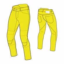 Macna ženske motoristične hlače COUNTERA Jeans