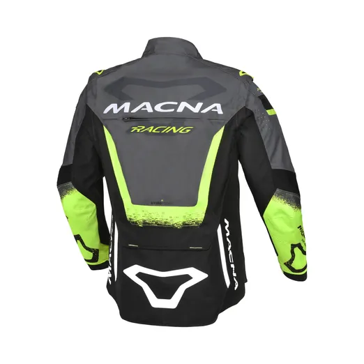 Macna m. motoristična jakna MX LANDMARK Offroad-Enduro Črna/Rumena XL