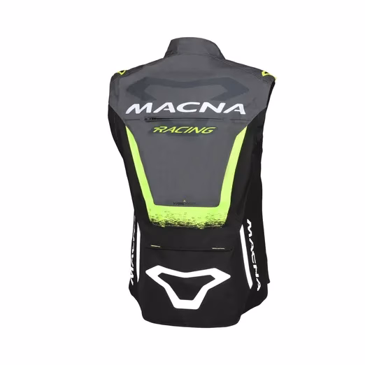 Macna m. motoristična jakna MX LANDMARK Offroad-Enduro Črna/Rumena XL