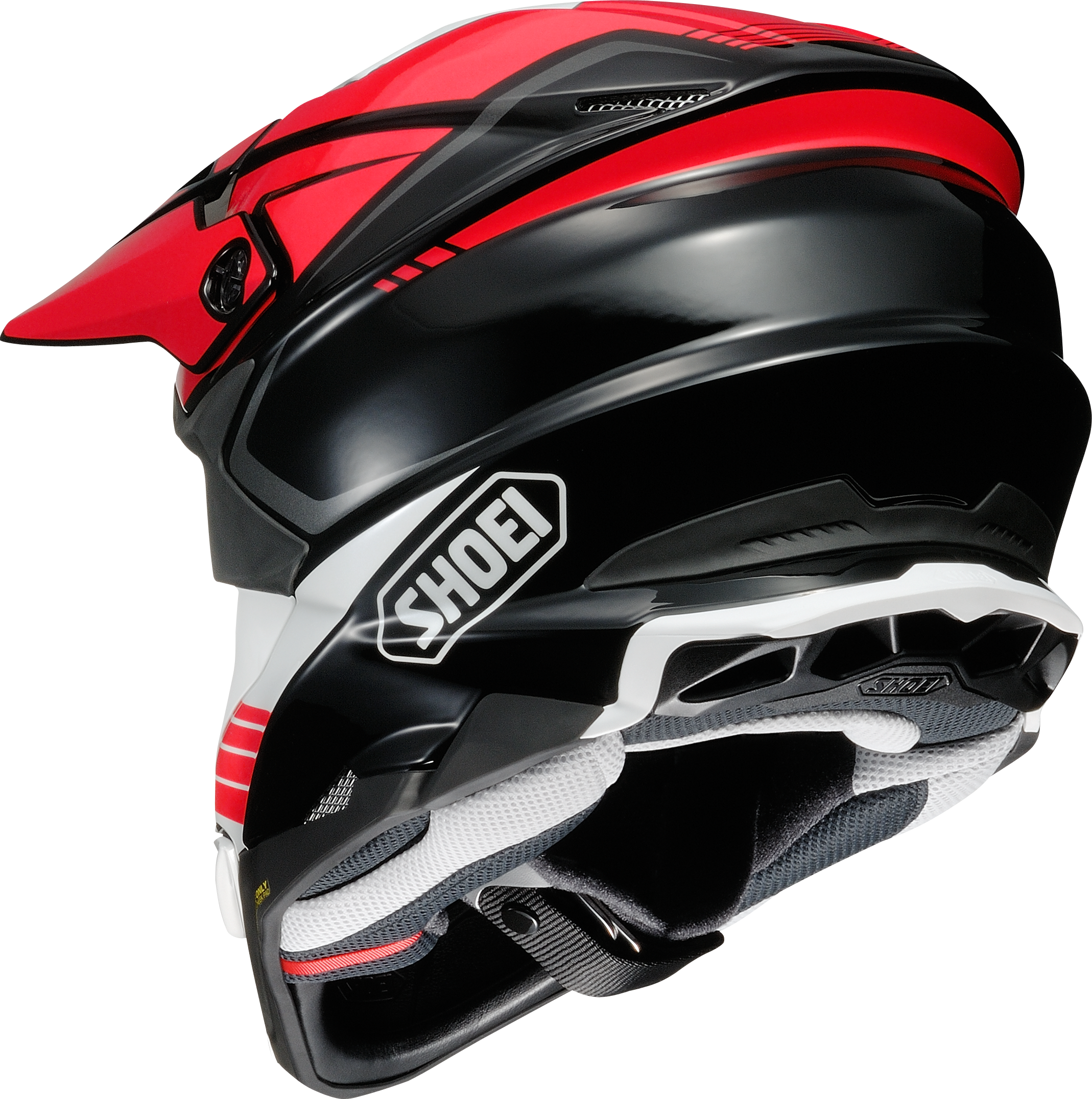 SHOEI crossover motoristična čelada VFX-WR 06 Jammer TC-1 Črna/Rdeča/Bela XL