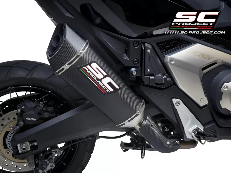SCPROJECT ADV750 SLIP-ON SC-IR CARBON+CARBY END CAP 21-23