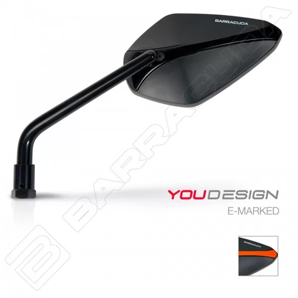 Barracuda ogledalo X-Version Črna