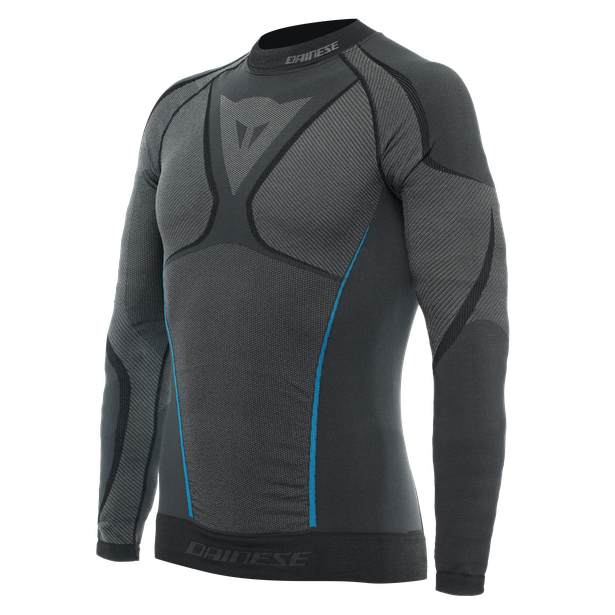 Dainese m. motoristično perilo majica DRY Long Sleeve Črna/Modra XL/XXL