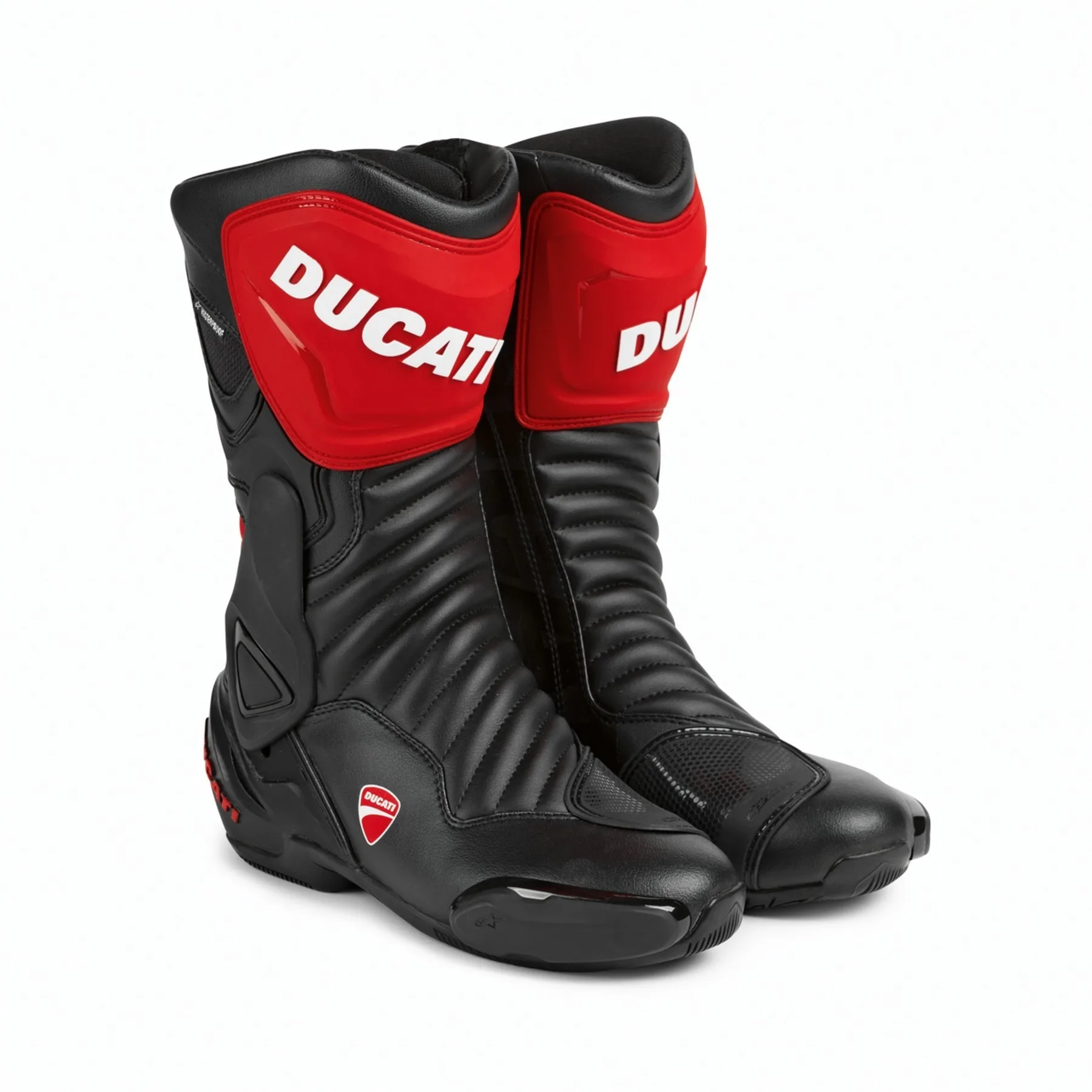 Ducati m. motoristični škornji SPEED EVO WP C2 Črna/Rdeča/Bela 44