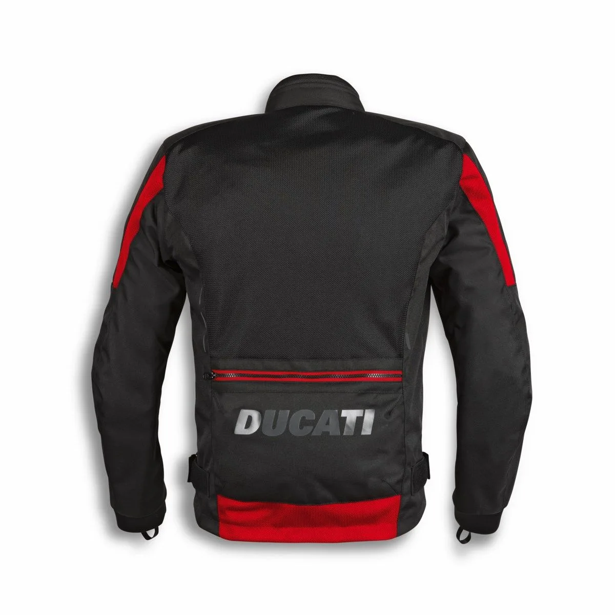 Ducati m. motoristična jakna FLOW C5 Črna/Rdeča/Siva XL