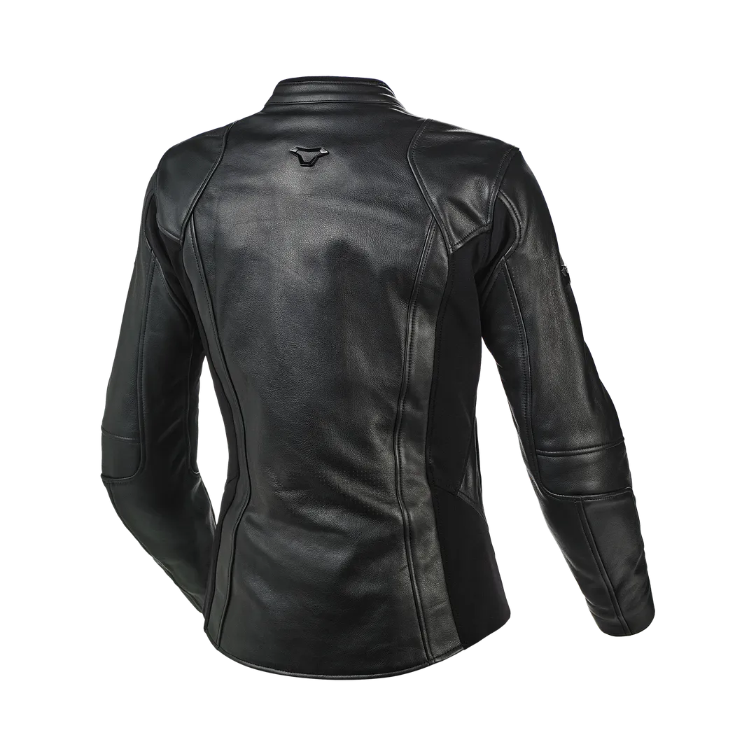 Macna ženska usnjena motoristična jakna TEQUILLA
