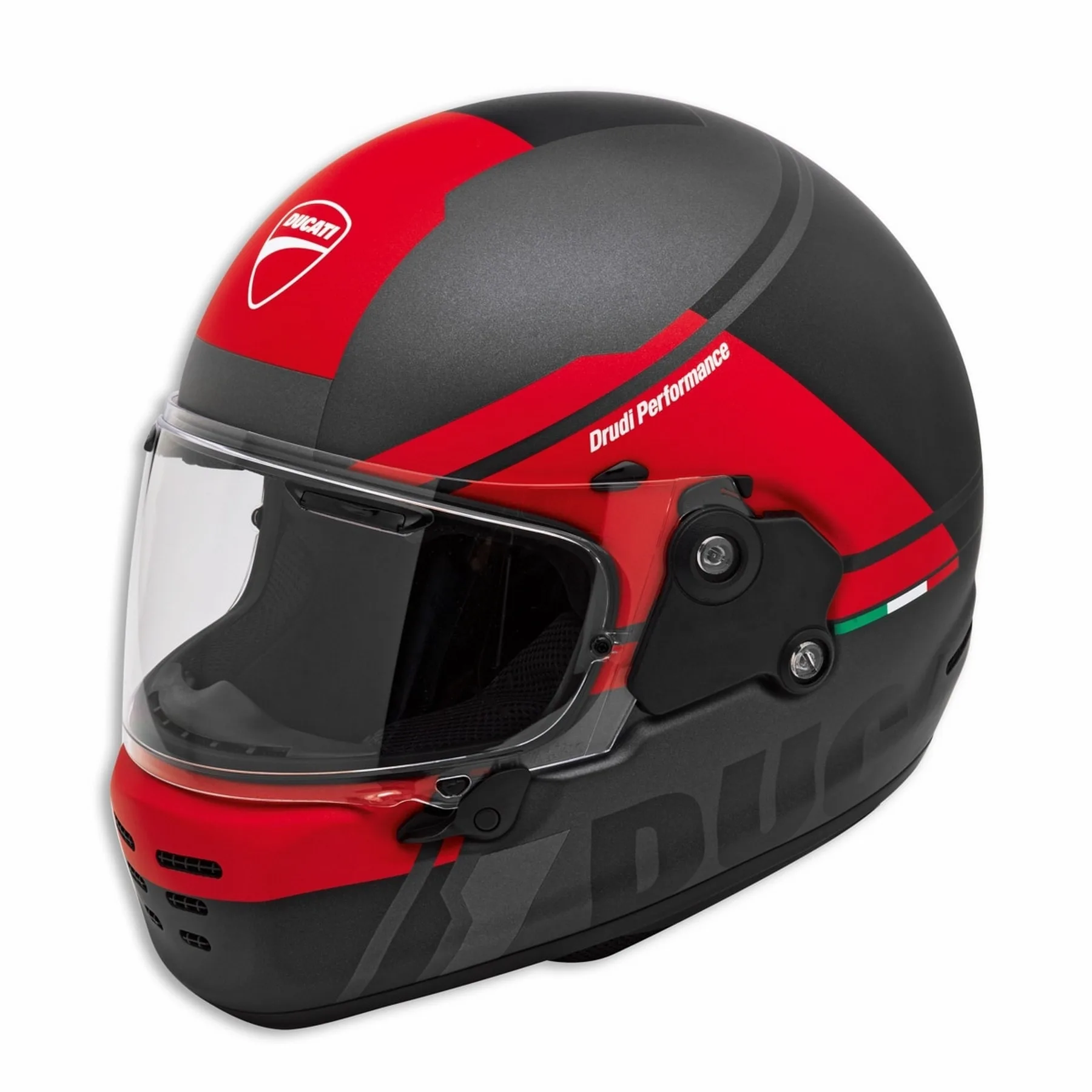 Ducati integralna motoristična čelada D-RIDER V2 ECE Črna/Rdeča XL