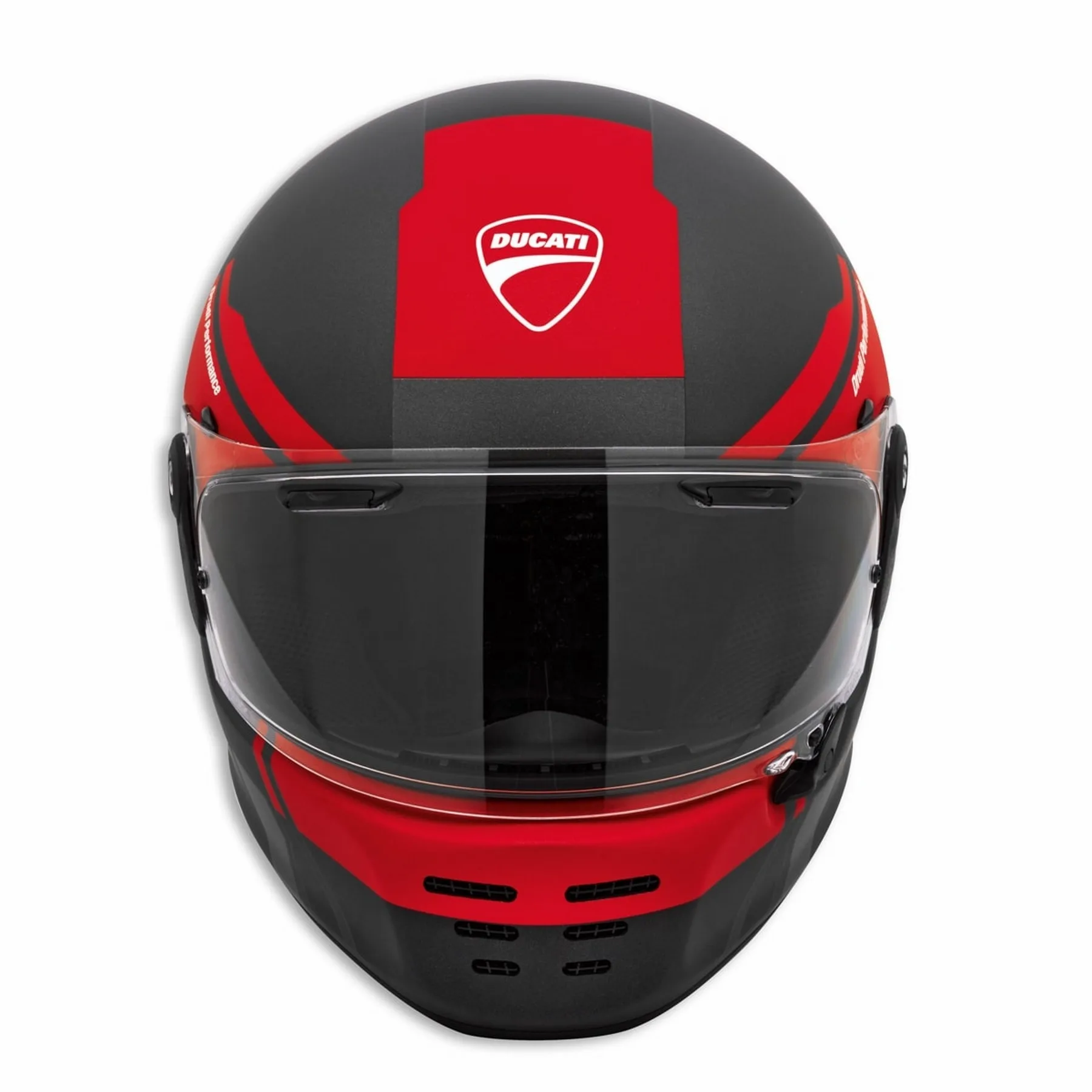 Ducati integralna motoristična čelada D-RIDER V2 ECE Črna/Rdeča XL