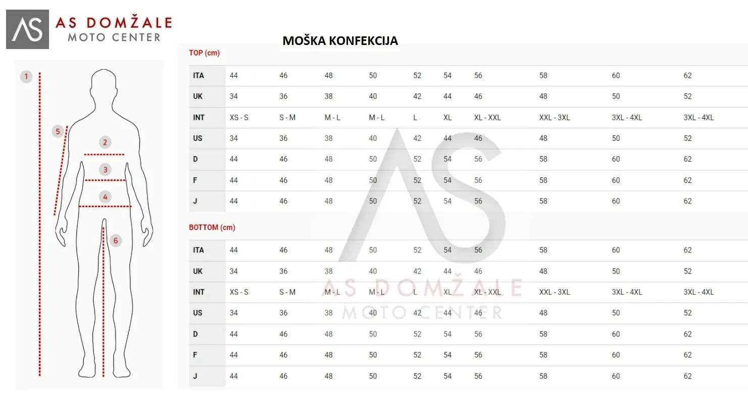 Ducati m. bunda DOWN SMART 2.0 Črna 2XL