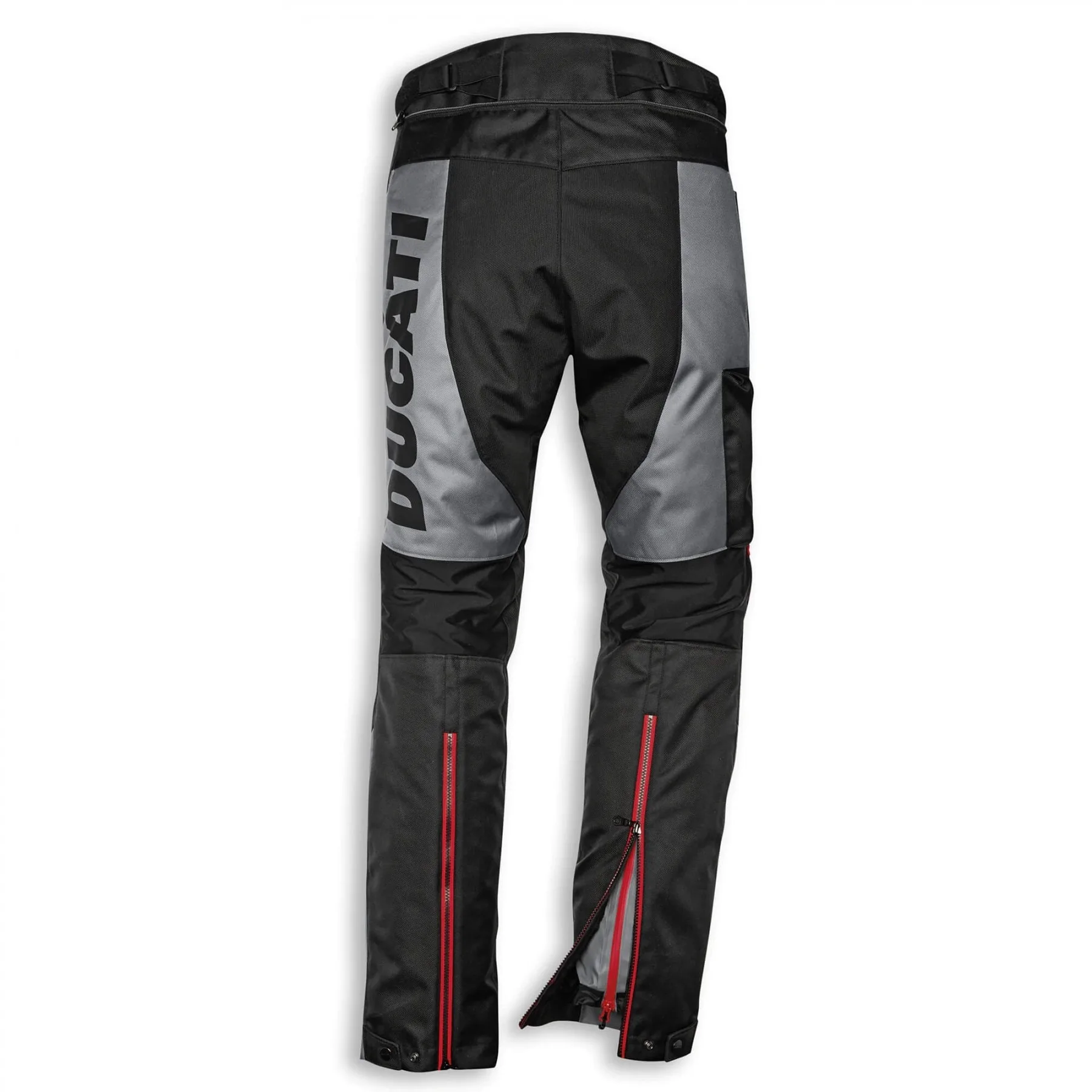 Ducati m. motoristične hlače ATACAMA C2 Tex Črna/Siva/Rdeča M