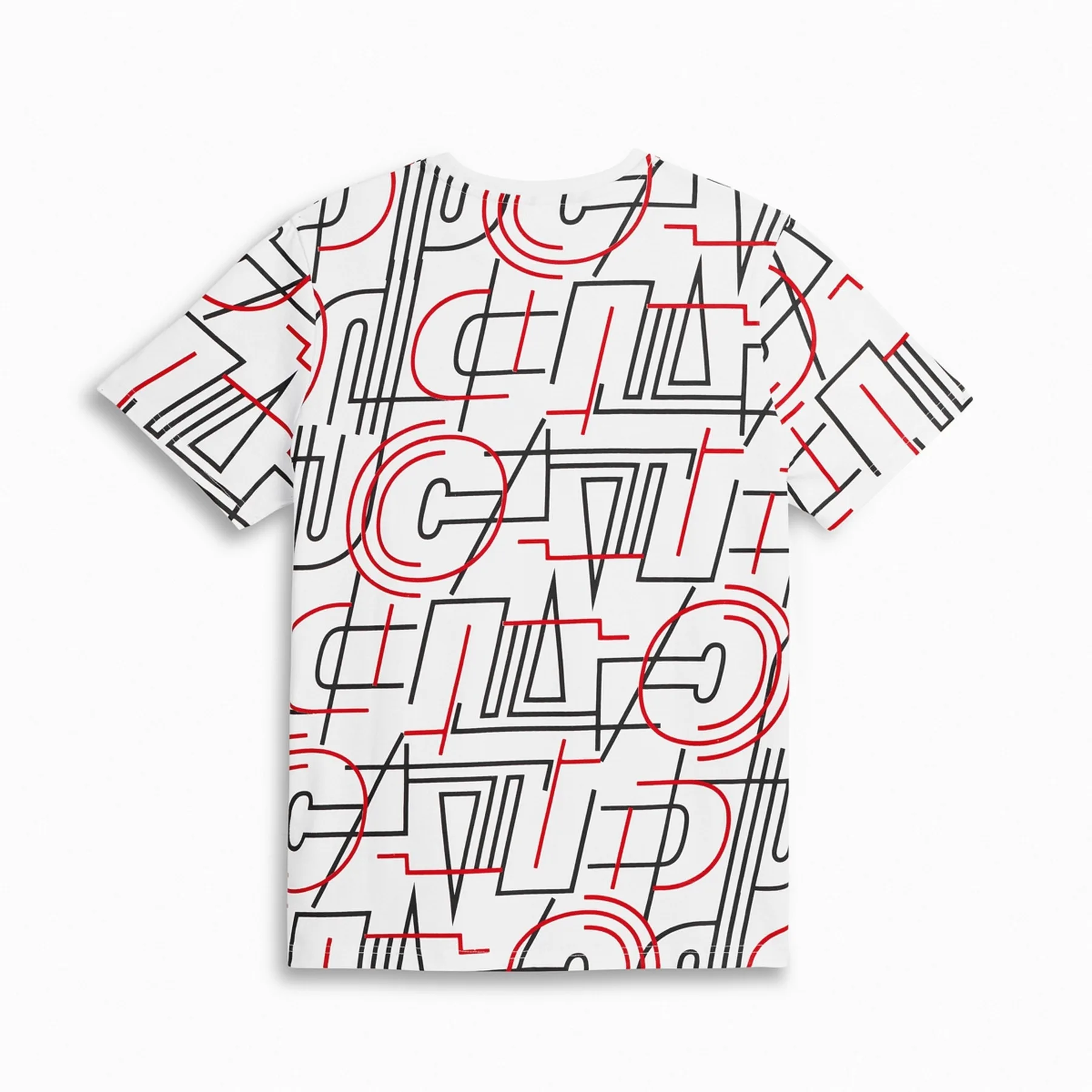 Ducati m. T-shirt SKYLINE Bela 3XL
