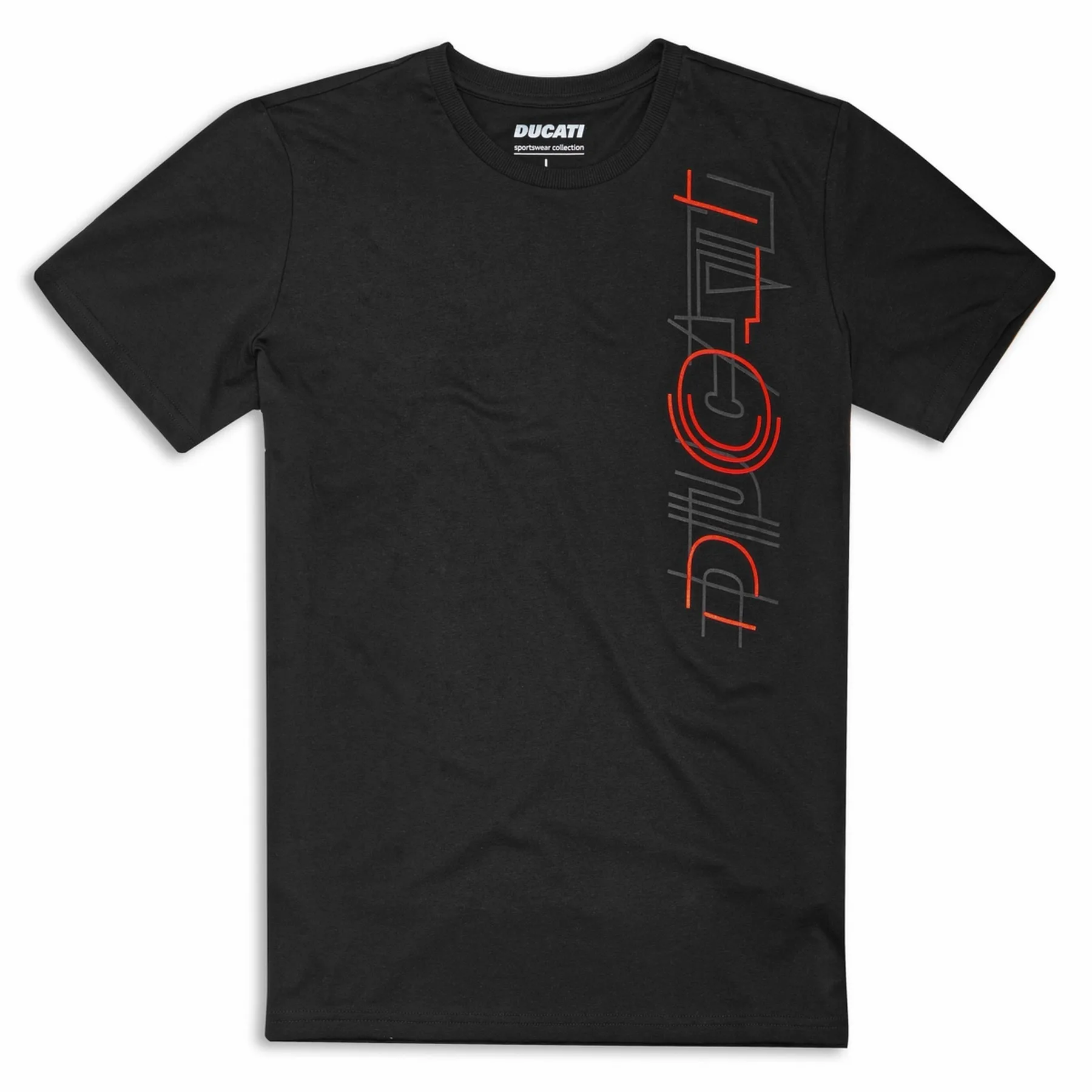 Ducati m. T-shirt SKYLINE Črna XS