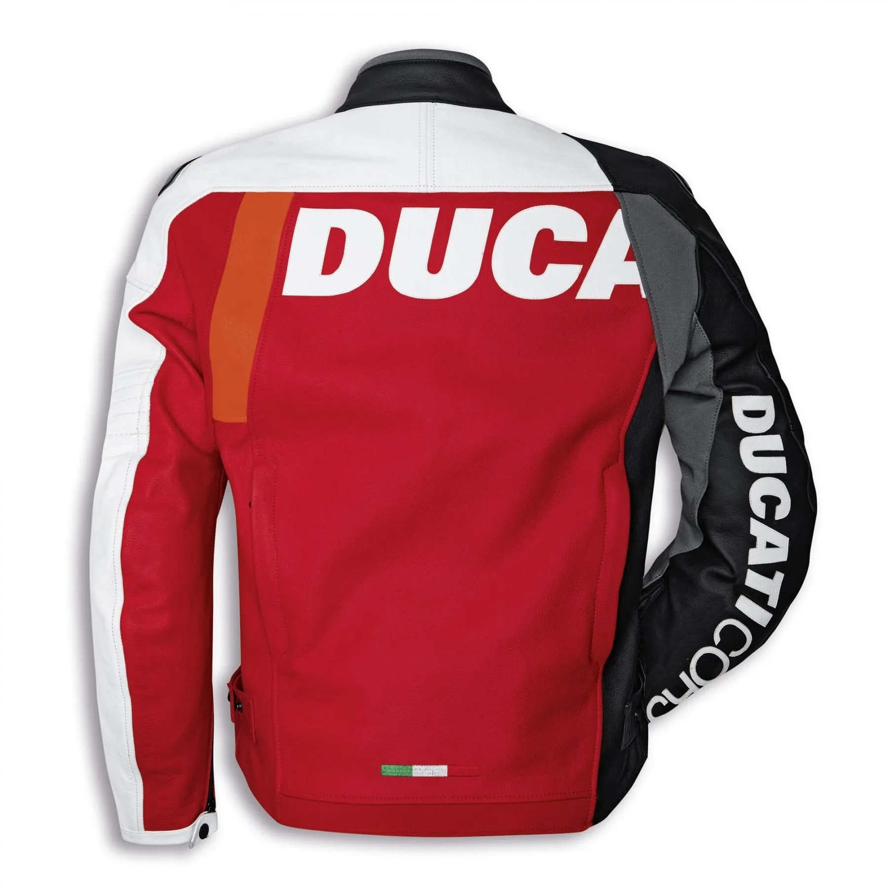 Ducati m. usnjena motoristična jakna SPEED EVO C2 Rdeča/Bela/Črna/Siva 46