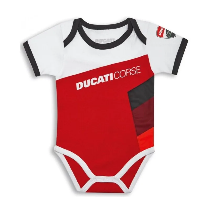 Ducati otroški pajac CORSE SPORT set 2/1 Siva/Rdeča/Bela 18M