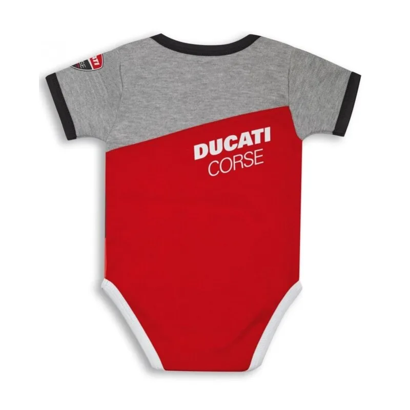 Ducati otroški pajac CORSE SPORT set 2/1 Siva/Rdeča/Bela 18M