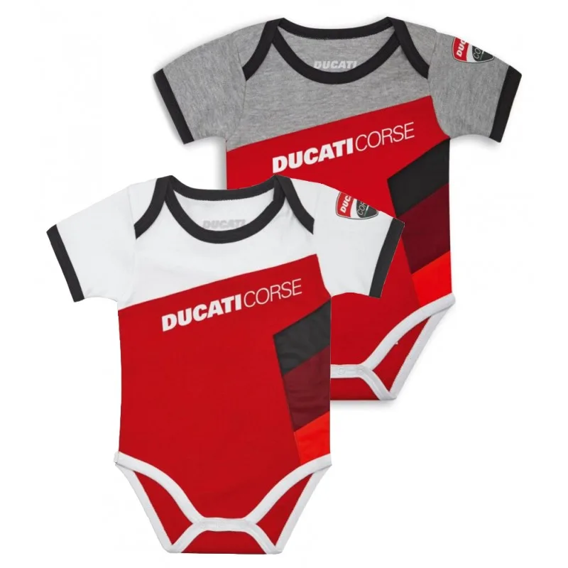 Ducati otroški pajac CORSE SPORT set 2/1 Siva/Rdeča/Bela 24M