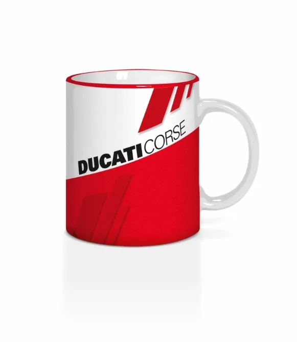 Ducati skodelica CORSE SPEED Rdeča/Bela