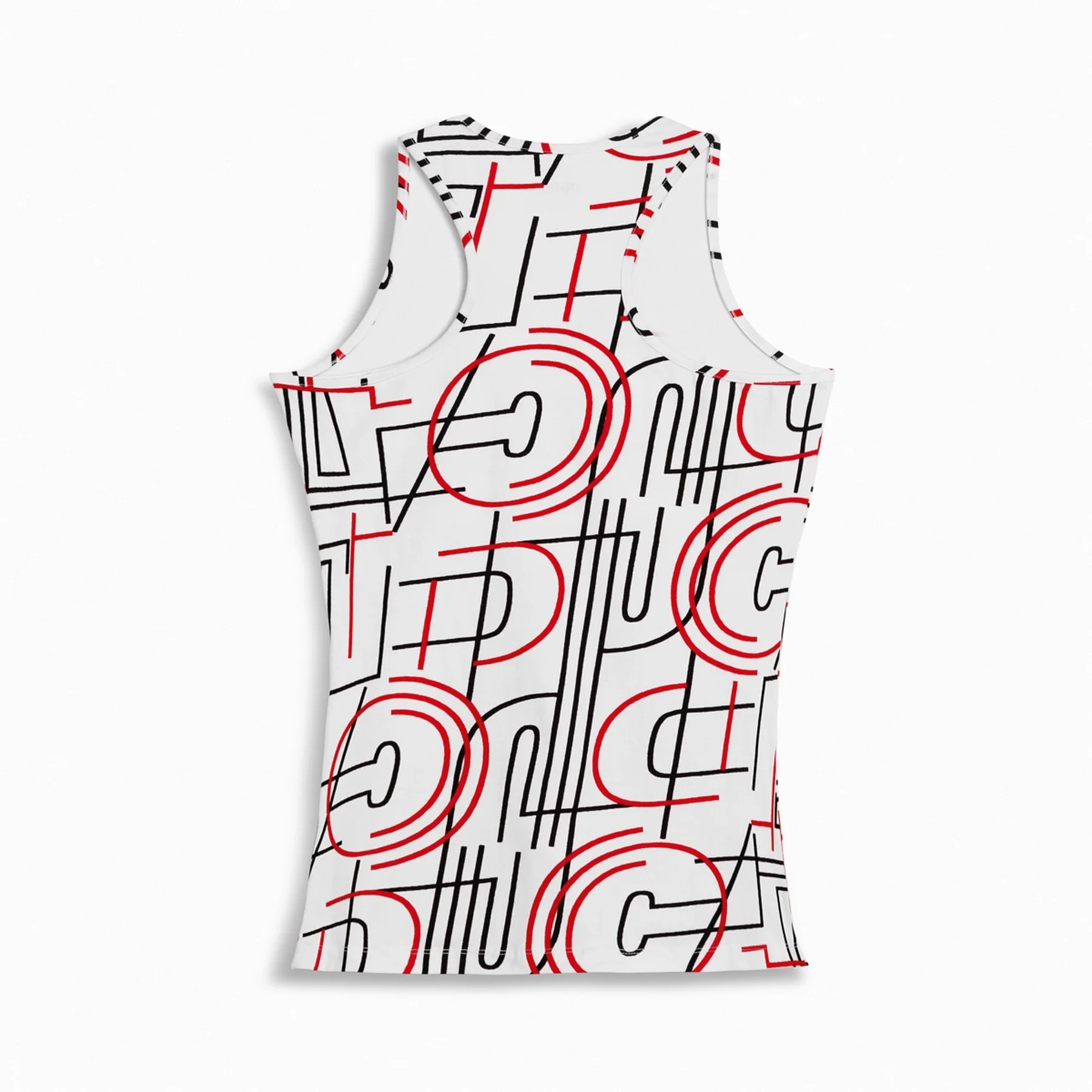 Ducati ž. TANK-top SKYLINE Bela M