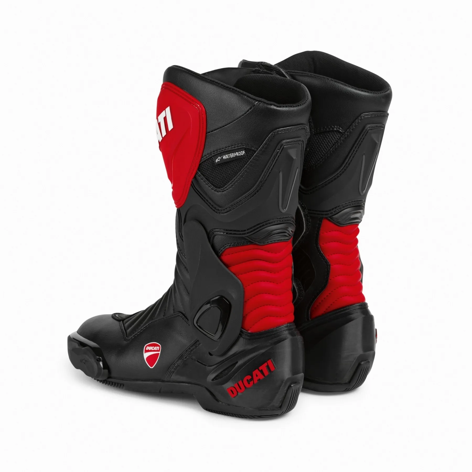 Ducati m. motoristični škornji SPEED EVO WP C2 Črna/Rdeča/Bela 44