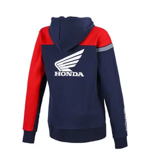 Honda Kenny ž. jopa Racing 24 s kapuco Modra/Rdeča/Bela M