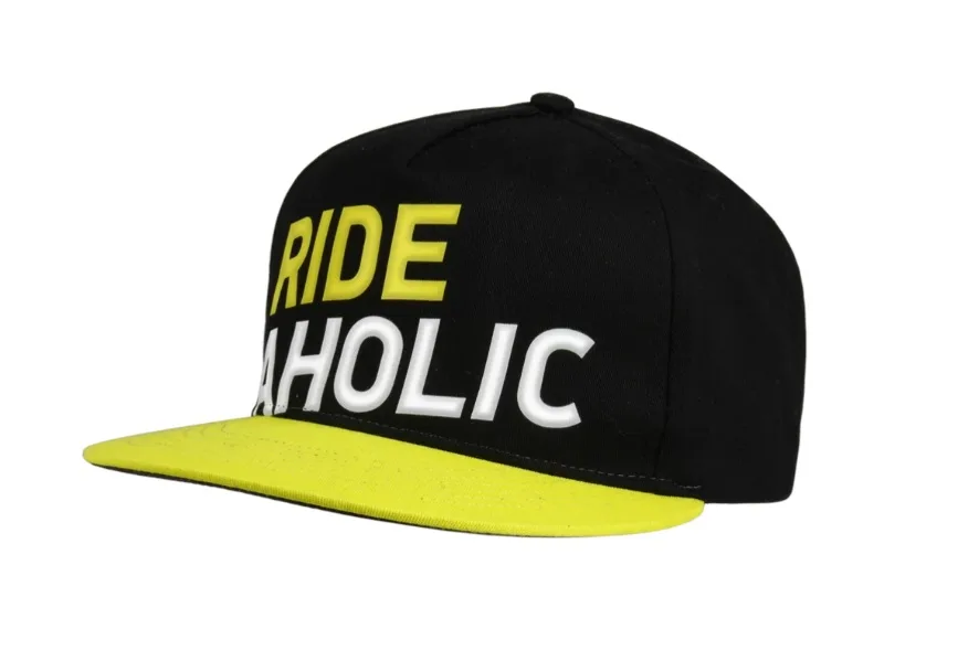 Macna kapa s šiltom RIDE AHOLIC Črna/Rumena