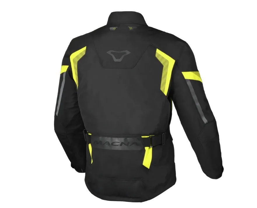 Macna m. motoristična jakna VAULTURE Raintex Črna/Rumena S