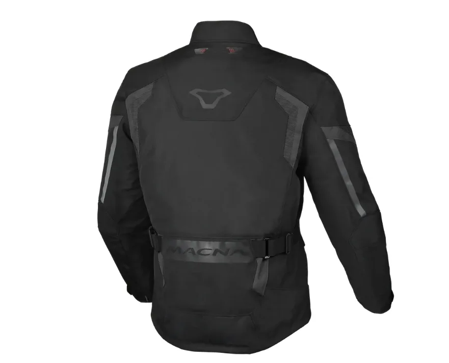 Macna m. motoristična jakna VAULTURE Raintex Črna/Siva 4XL