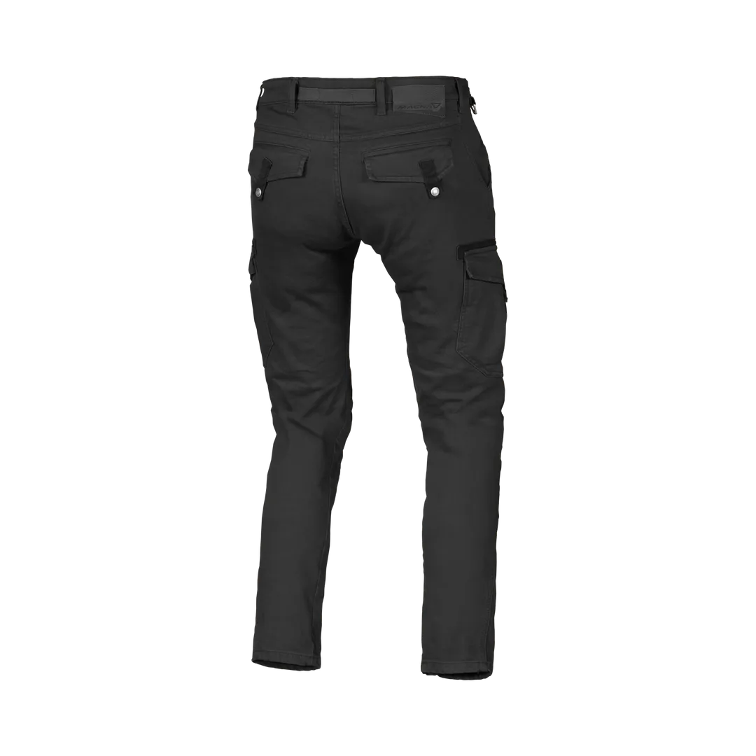 Macna m. motoristične hlače TAKAR Jeans Cargo skrajšane Črna 38