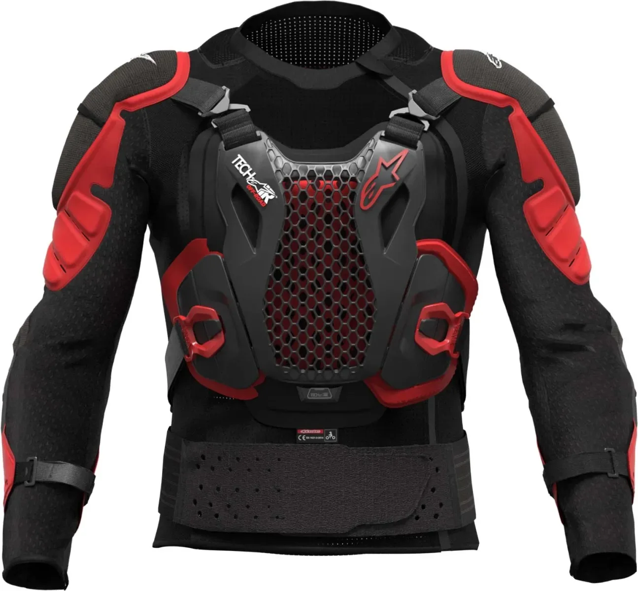 Alpinestars Airbag Tech-Air OFF-ROAD Črna/Rdeča 2XL