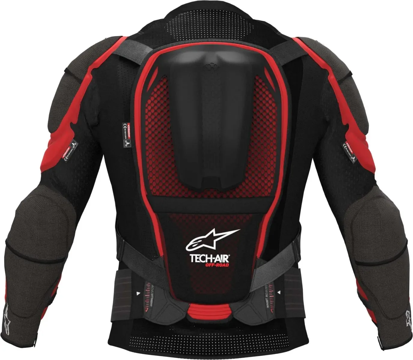 Alpinestars Airbag Tech-Air OFF-ROAD Črna/Rdeča 2XL