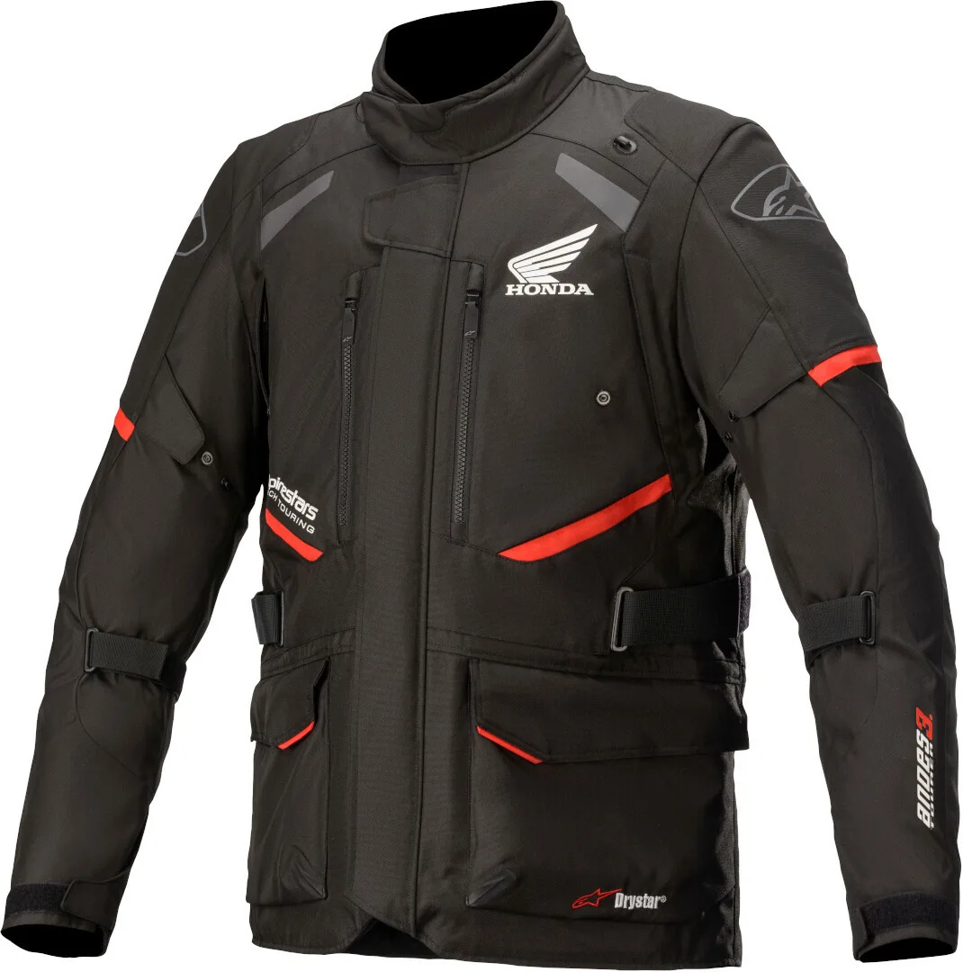 Alpinestars m. motoristična jakna ANDES HONDA V3 Drystar Črna/Rdeča M