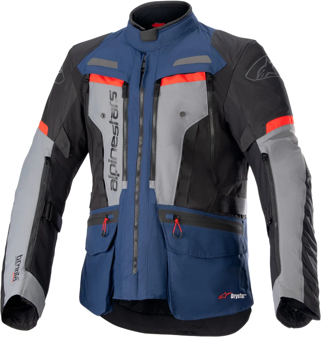 Alpinestars m. motoristična jakna BOGOTA PRO DryStar Modra/Siva/Rdeča XL