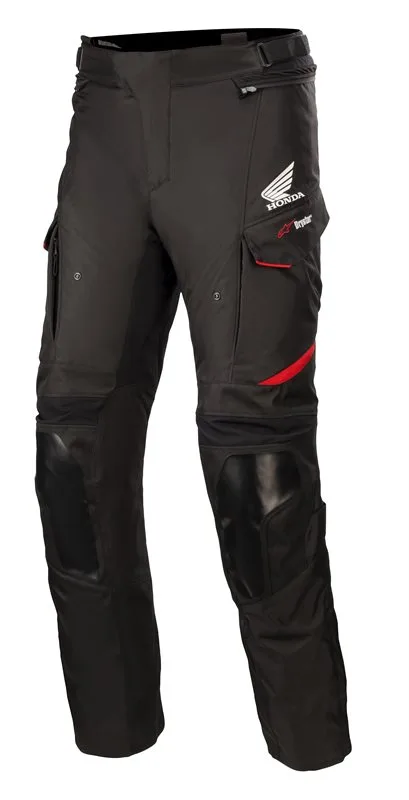 Alpinestars m. motoristične hlače ANDES HONDA Drystar V3 Črna/Rdeča XL