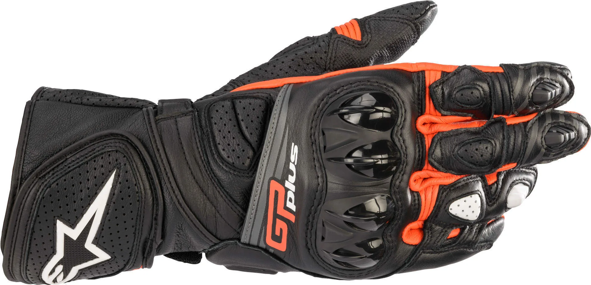 Alpinestars m. motoristične rokavice GP PLUS R V2 Črna/Rdeča Fluo S