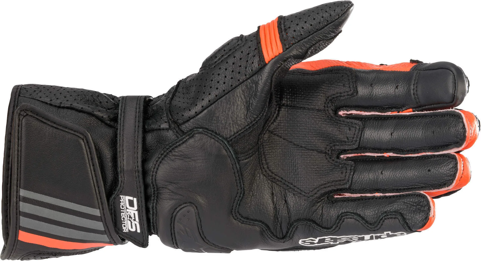 Alpinestars m. motoristične rokavice GP PLUS R V2 Črna/Rdeča Fluo S