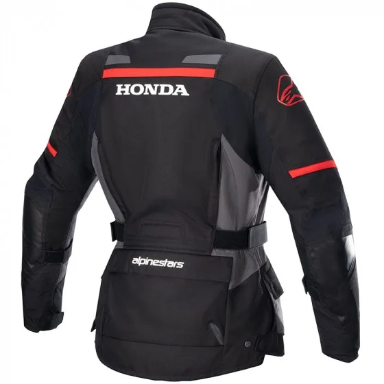 Alpinestars ž. motoristična jakna ANDES Honda V3 Drystar Črna/Rdeča XL