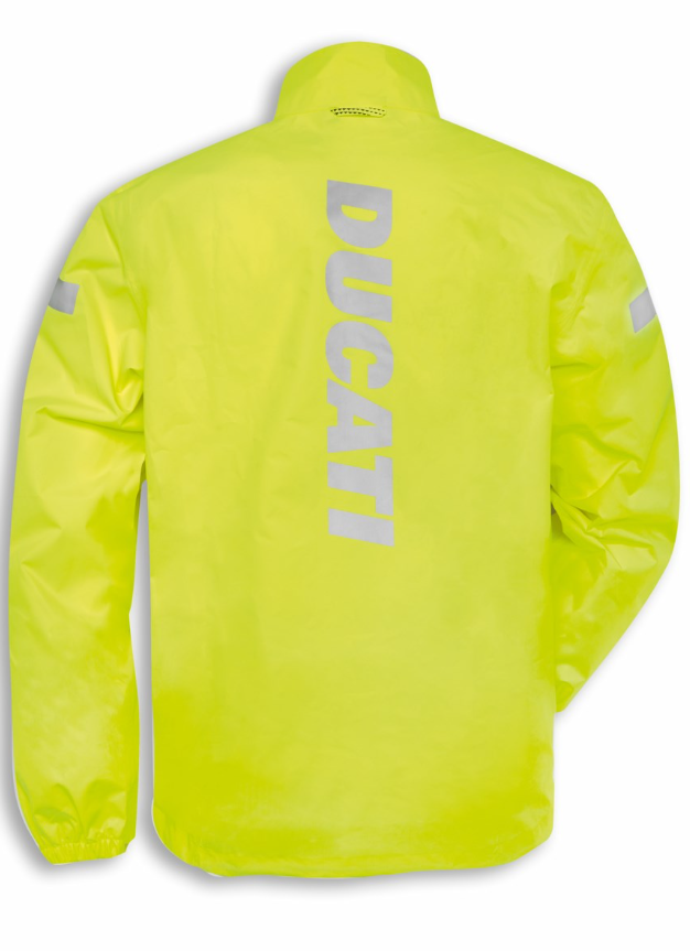 Ducati dežna motoristična jakna STRADA V3 Rumena Fluo M