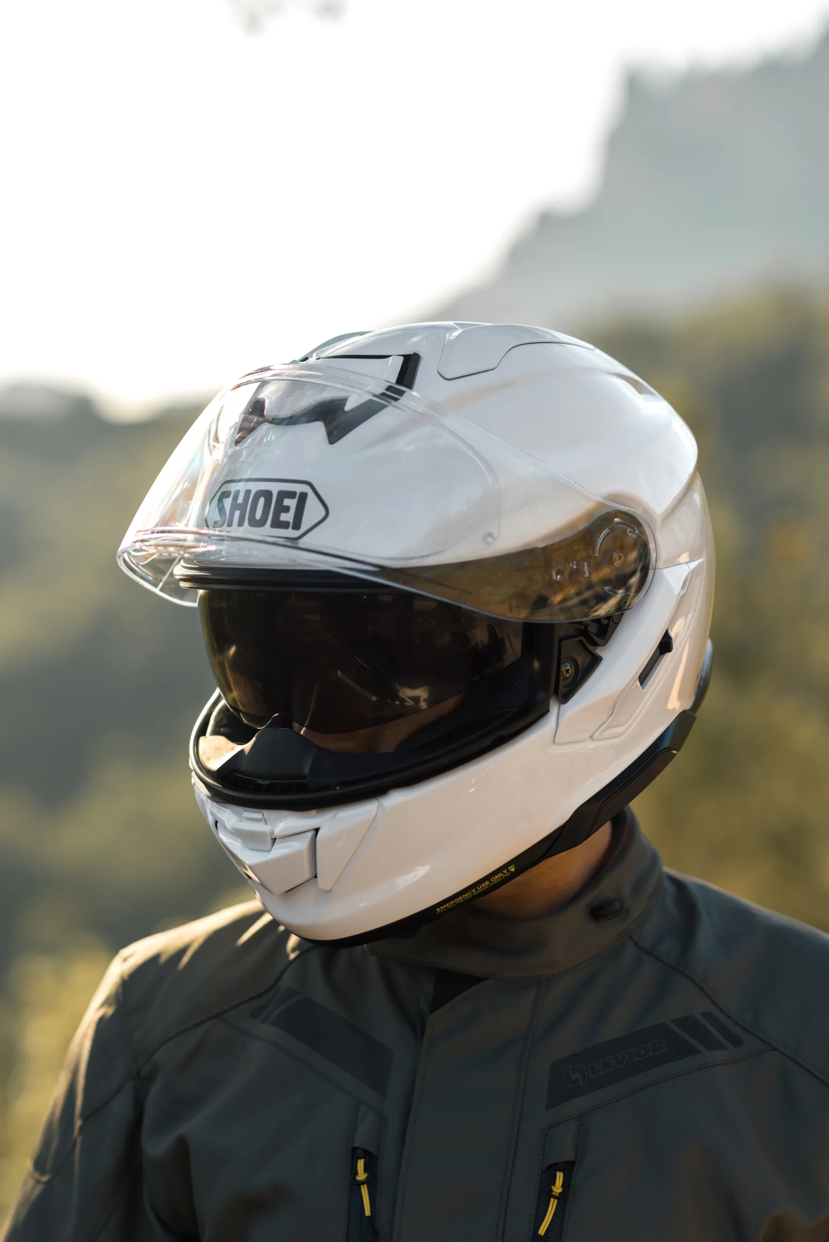 SHOEI testna čelada GT-AIR 3 White Bela 2XL
