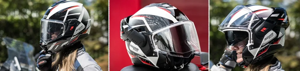 NOLAN čelada N120-1 Nightlife 25 N-Com FLIP-BACK