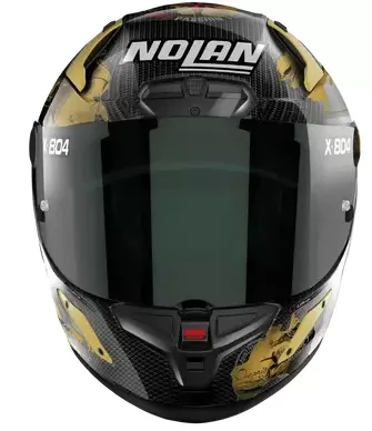NOLAN čelada X804 RS Ultra carbon REPLICA 25 C.Checa Gold